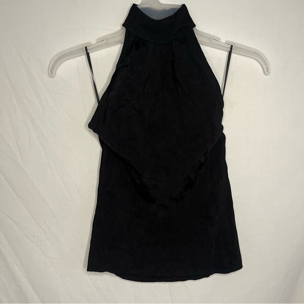 Zara Black Halter Top